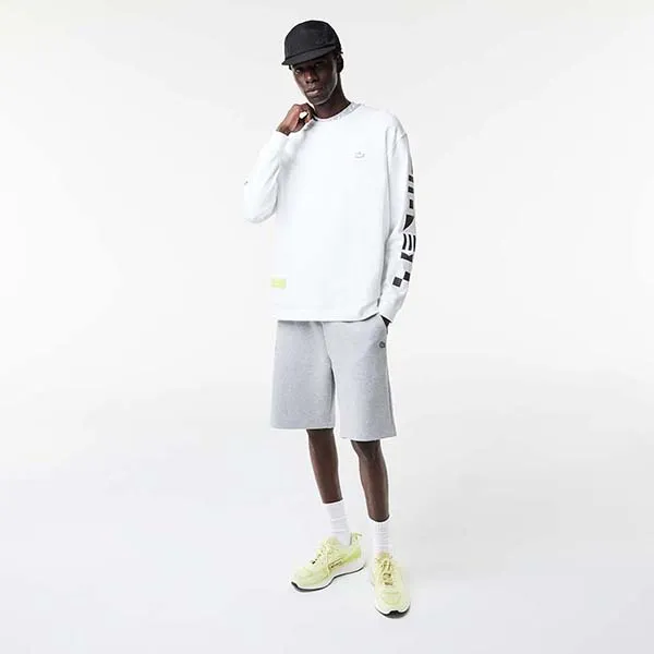 Quần Short Nam Lacoste Men's Reflective Print GH2522-CCA Màu Xám Size 3 - Thời trang - Vua Hàng Hiệu