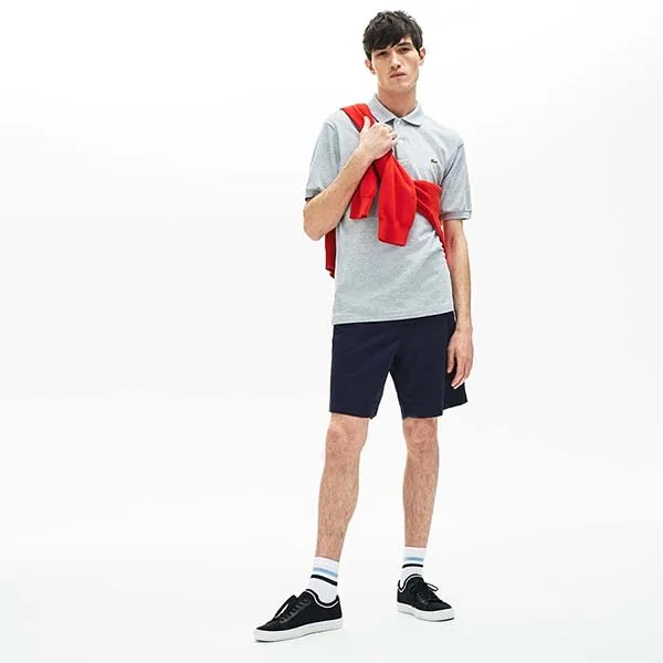 Quần Short Nam Lacoste Men's Regular Fit Cotton Gabardine Bermuda FH9544-166 Màu Xanh Navy Size 40 - Thời trang - Vua Hàng Hiệu