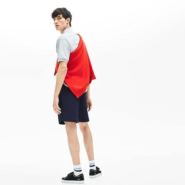 Quần Short Nam Lacoste Men's Regular Fit Cotton Gabardine Bermuda FH9544-166 Màu Xanh Navy Size 40 - Thời trang - Vua Hàng Hiệu