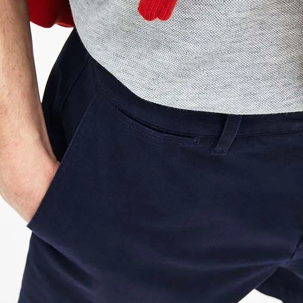 Quần Short Nam Lacoste Men's Regular Fit Cotton Gabardine Bermuda FH9544-166 Màu Xanh Navy Size 40 - Thời trang - Vua Hàng Hiệu