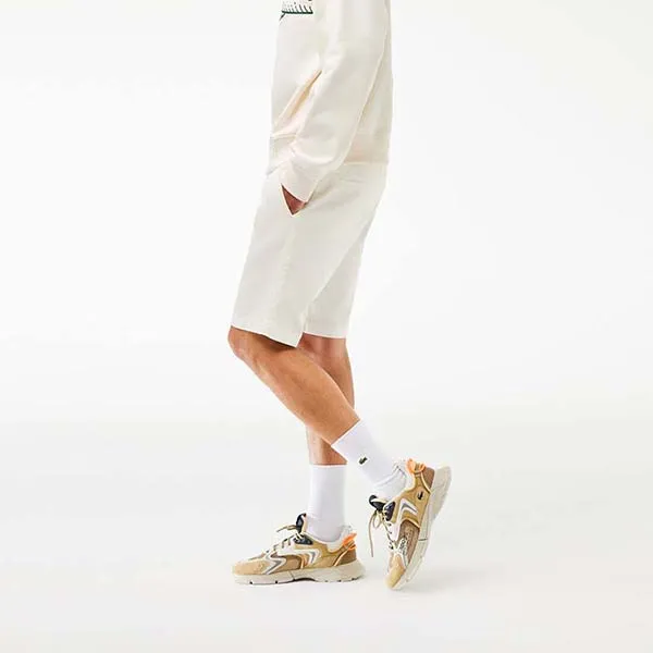 Quần Short Nam Lacoste Men's Slim Fit Stretch Cotton Bermuda FH2647-70V Màu Trắng Size 30 - Thời trang - Vua Hàng Hiệu