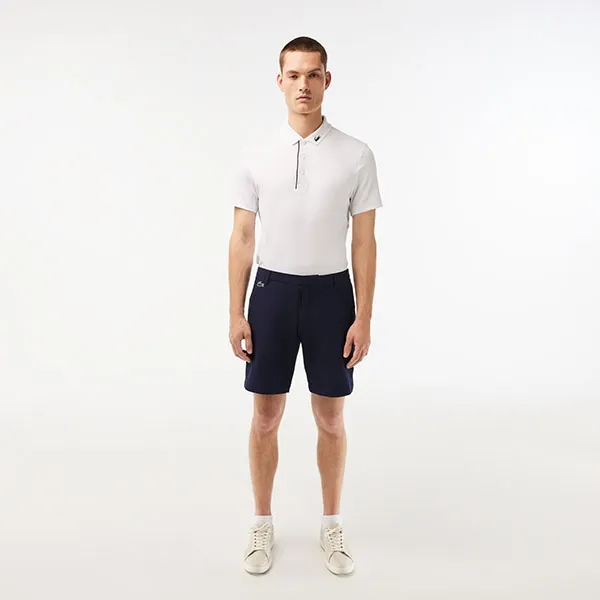 Quần Short Nam Lacoste Men’s SPORT Lightweight Stretch Golf Shorts FH3764-166 Màu Đen Size 30