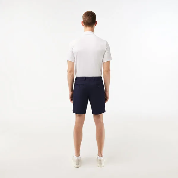 Quần Short Nam Lacoste Men’s SPORT Lightweight Stretch Golf Shorts FH3764-166 Màu Đen Size 30