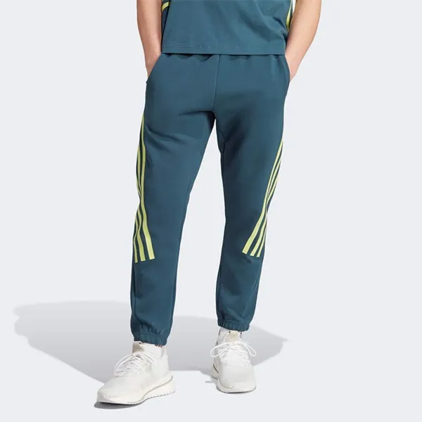 Quần Thể Thao Nam Adidas 3-Stripes Future Icons IJ6372 Màu Xanh Lục - Thời trang - Vua Hàng Hiệu