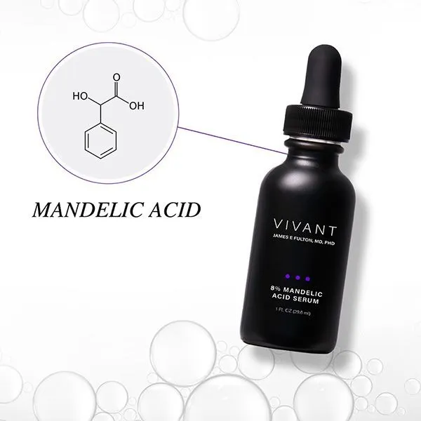 Serum Hỗ Trợ Giảm Mụn Và Thâm Nám Trên Da Vivant Skincare 8% Mandelic Acid 29.6ml