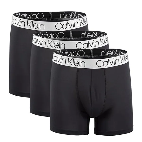 Set 3 Quần Lót Nam Calvin Klein CK Microfiber Boxer Briefs NB2213O 001 Màu Đen - Thời trang - Vua Hàng Hiệu