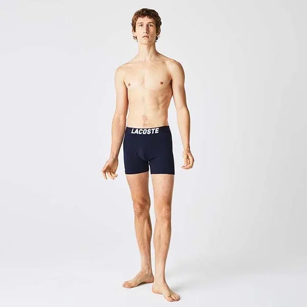 Set 3 Quần Lót Nam Lacoste Men’s Nautical Print Boxer Brief 6H9922 5KC Nhiều Màu Size S - Thời trang - Vua Hàng Hiệu