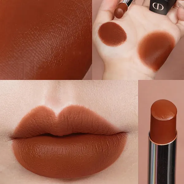 Son Dior Rouge Dior Forever Lipstick 416 Forever Wild Màu Cam Cháy - Son Môi - Vua Hàng Hiệu