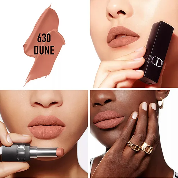 Son Dior Rouge Dior Forever Lipstick 630 Dune Màu Hồng Cam Nude - Son Môi - Vua Hàng Hiệu