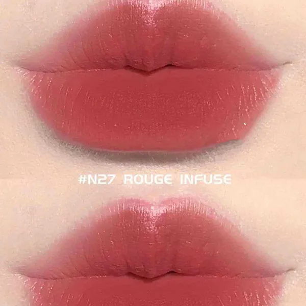 Son Givenchy Le Rouge Sheer Velvet Màu 27 Rouge Infusé Hồng Đất Size Mini