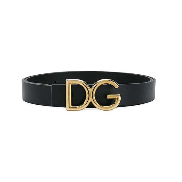 Thắt Lưng Nam Dolce & Gabbana D&G Buckle Belt Bản 3,5cm BC4272 Màu Đen Size 90 - Thắt lưng - Vua Hàng Hiệu