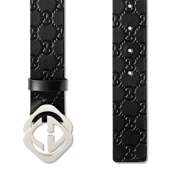 Thắt Lưng Nam Gucci Belt Men's Sima Black 403944 A0V1Y 1000 Màu Đen Size 85 - Thắt lưng - Vua Hàng Hiệu