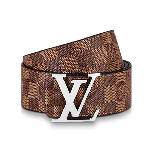 Thắt Lưng Nam Louis Vuitton LV Initiales Double Sided Belt M0212 Màu Nâu Size 90