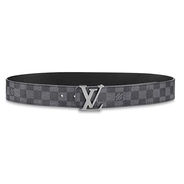 Thắt Lưng Nam Louis Vuitton LV Initiales Double Sided Belt M0213U Màu Xám Đen Size 90 - Thắt lưng - Vua Hàng Hiệu