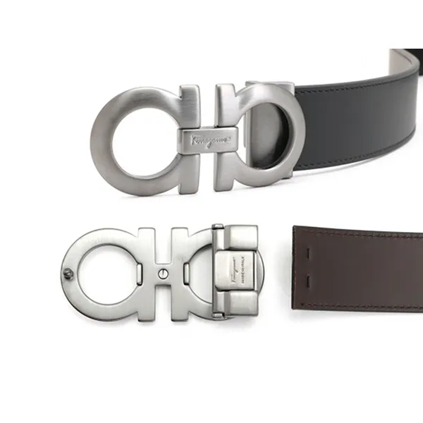 Thắt Lưng Nam Salvatore Ferragamo Belt 67 5542 017 0464231 Hai Mặt Màu Đen/Nâu Size 105