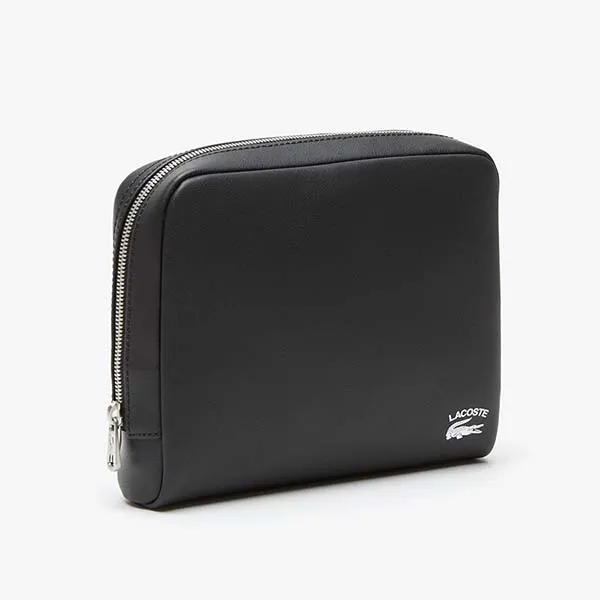 Túi Cầm Tay Nam Lacoste Classic Clutch Black NH4013PN - 000 Màu Đen