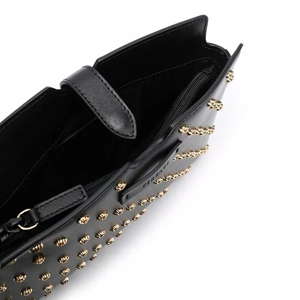 Túi Cầm Tay Nam Versace Medusa Motif Clutch Bag 1000730 DVTMED-1B00V Màu Đen - Túi xách - Vua Hàng Hiệu