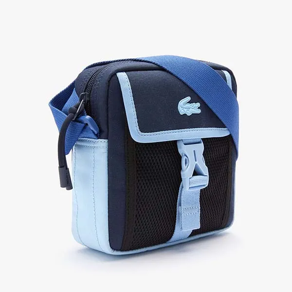 Túi Đeo Chéo Lacoste Neocroc Colour-block Canvas Messenger Bag NH3843 - K13 Màu Xanh Đen