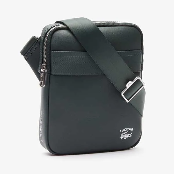 Túi Đeo Chéo Nam Lacoste Contrast Branded Crossover Bag NH4017PN - B43 Màu Xanh