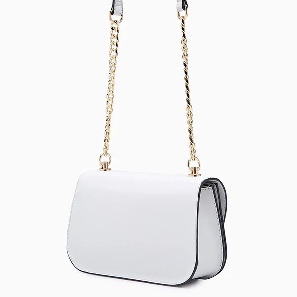 Túi Đeo Chéo Nữ Lyn Circle Crossbody Bags LL23FBS243 Grey Màu Xám Trắng