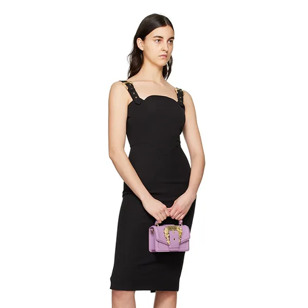 Túi Đeo Chéo Nữ Versace Jeans Couture Purple Shoulder Bag 74VA4BF6 ZS413 302 Màu Tím