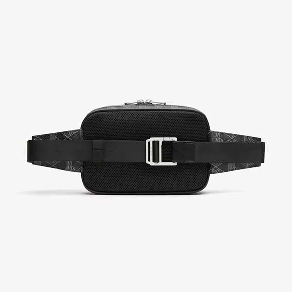 Túi Đeo Hông Nam Lacoste The Blend Monogram Print NH4004LX - H45 Màu Đen - Túi xách - Vua Hàng Hiệu
