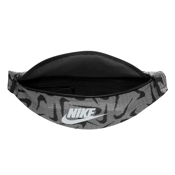 Túi Đeo Hông Nike Heritage WaistPack DQ5605-010 Màu Đen Ghi - Túi xách - Vua Hàng Hiệu