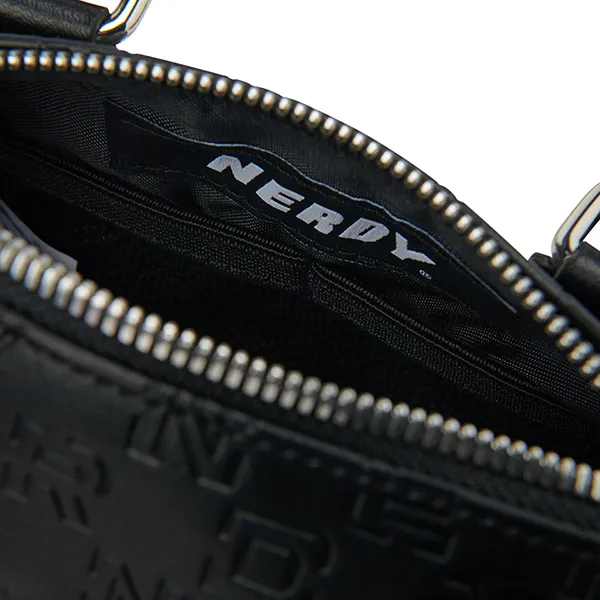 Túi Đeo Vai Nữ Nerdy Monogram Mini Cylinder PNES23AA21 Bag Màu Đen - Túi xách - Vua Hàng Hiệu
