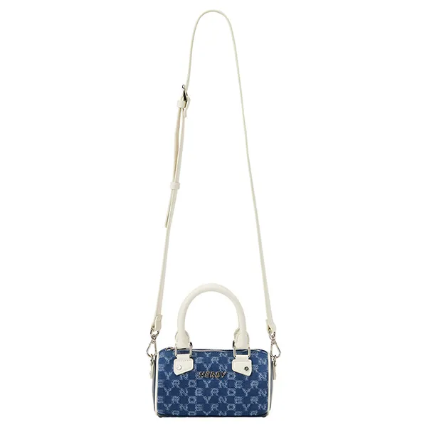 Túi Đeo Vai Nữ Nerdy Monogram Mini Cylinder PNES23AA21 Bag Màu Xanh Đậm - Túi xách - Vua Hàng Hiệu
