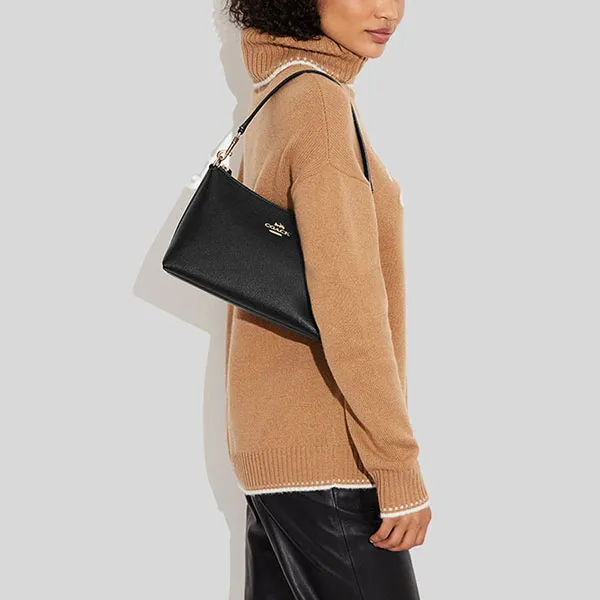Túi Đeo Vai Nữ Coach Clara Shoulder Bag Black CE584 Màu Đen - Túi xách - Vua Hàng Hiệu