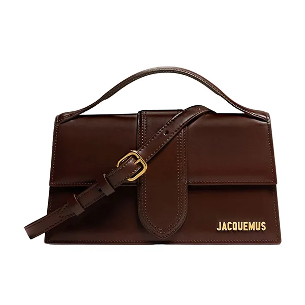 Túi Đeo Vai Nữ Jacquemus Le Grand Bambino Bag 213BA007-3100-850 Màu Nâu Size 22