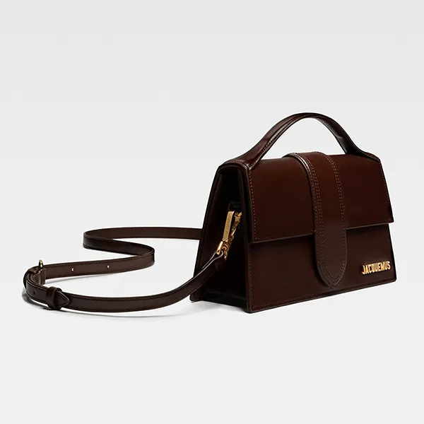 Túi Đeo Vai Nữ Jacquemus Le Grand Bambino Bag 213BA007-3100-850 Màu Nâu Size 22
