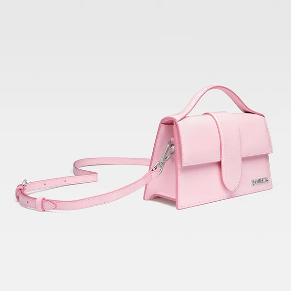 Túi Đeo Vai Nữ Jacquemus Le Grand Bambino Bag 213BA007-3128-405 Màu Hồng Size 22