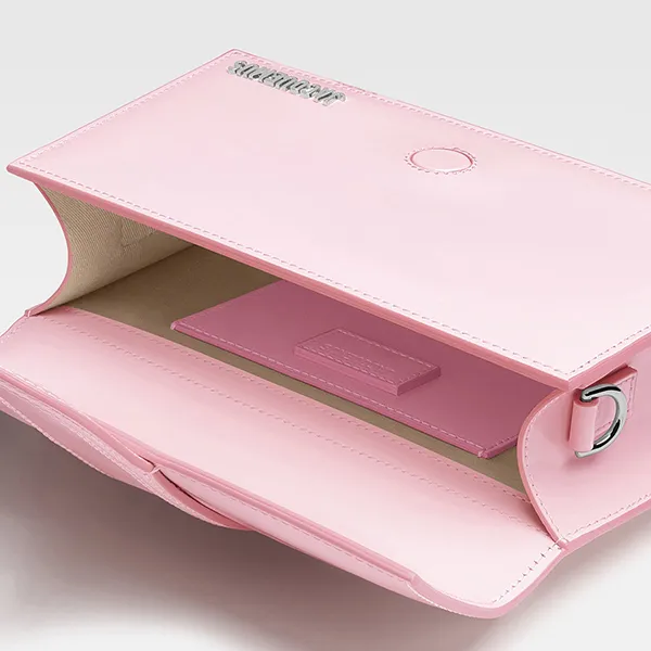 Túi Đeo Vai Nữ Jacquemus Le Grand Bambino Bag 213BA007-3128-405 Màu Hồng Size 22