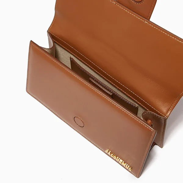 Túi Đeo Vai Nữ Jacquemus Le Grand Bambino Bag Màu Nâu Khaki - Túi xách - Vua Hàng Hiệu