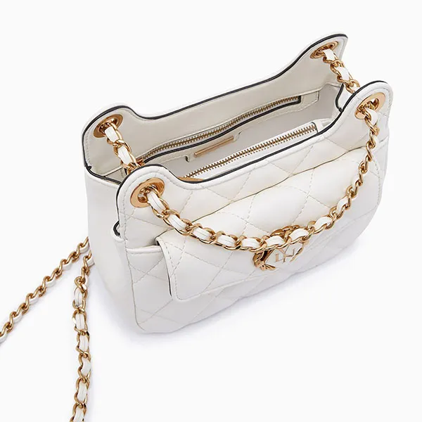 Túi Đeo Vai Nữ Lyn Niki XS Crossbody Bags LL23FBF086 White Màu Trắng