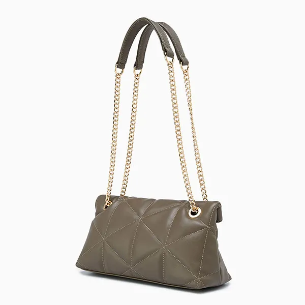 Túi Đeo Vai Nữ Lyn Prism M Shoulder Bags LL23FBS210 Green Màu Xanh Olive - Túi xách - Vua Hàng Hiệu