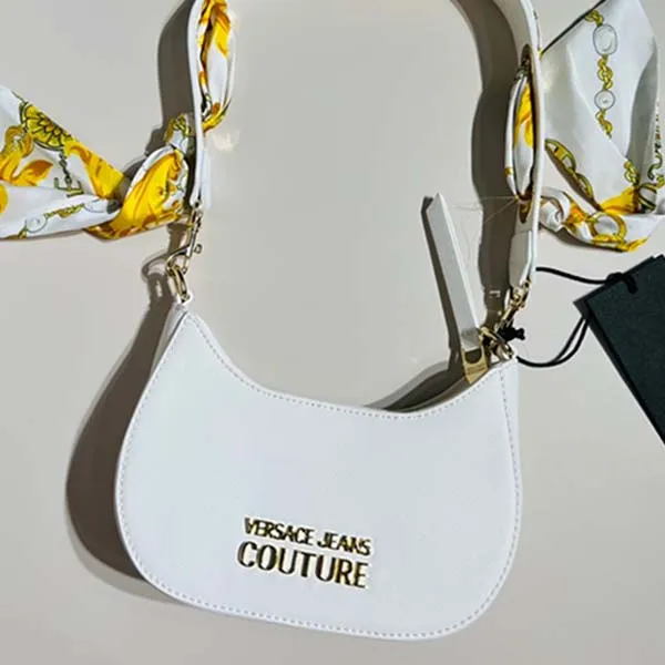 Túi Đeo Vai Nữ Versace Jeans Couture Range Thelma Classic Bag VEI51H0M3-A11 White Màu Trắng