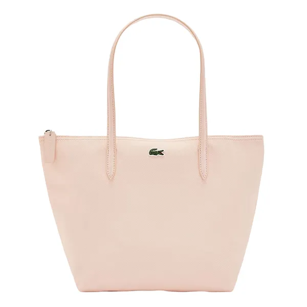 Túi Tote Nữ Lacoste Women's L.12.12 Concept Shopper Bag NF2037PO D21 Màu Hồng Nhạt - Túi xách - Vua Hàng Hiệu
