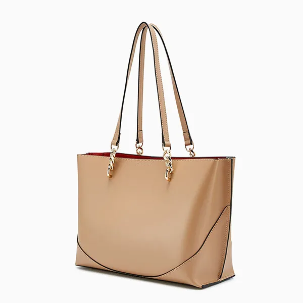 Túi Tote Nữ Lyn Circle And Backpacks LL23FBS241 Beige Màu Be