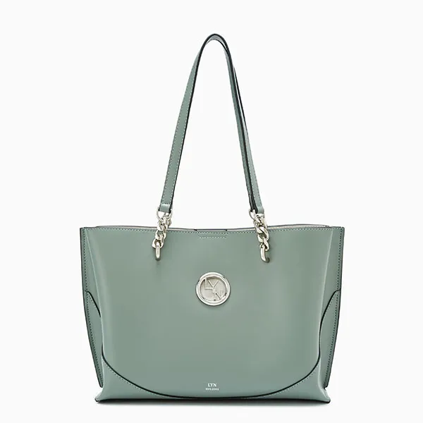 Túi Tote Nữ Lyn Circle And Backpacks LL23FBS241 Green Màu Xanh