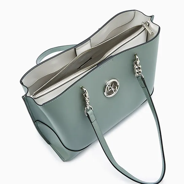 Túi Tote Nữ Lyn Circle And Backpacks LL23FBS241 Green Màu Xanh