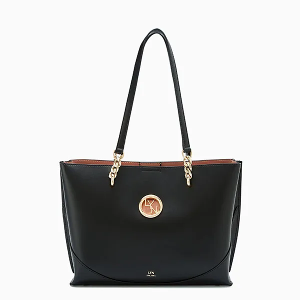 Túi Tote Nữ Lyn Circle And Backpacks LL23FBS241 Black Màu Đen