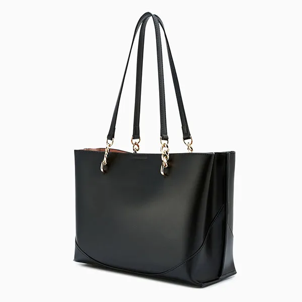 Túi Tote Nữ Lyn Circle And Backpacks LL23FBS241 Black Màu Đen