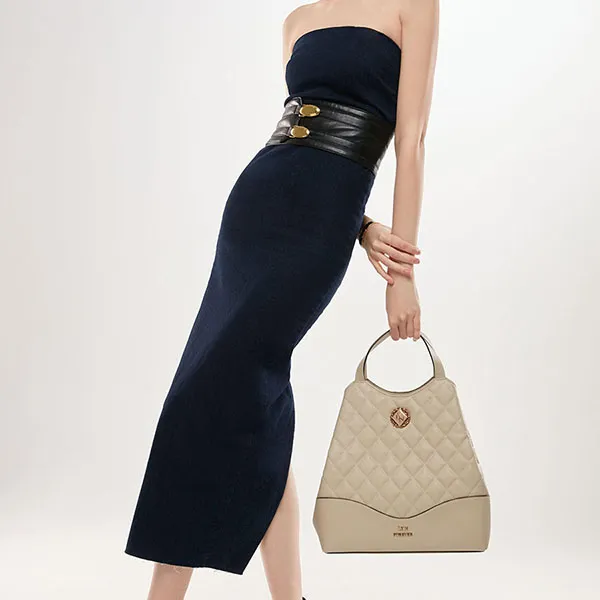 Túi Tote Nữ Lyn Niki L And Backpacks LL23FBF082 Beige Màu Be