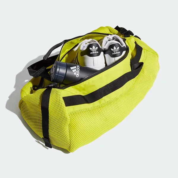 Túi Trống Adidas Sport Mesh Dufel Bag GP4047 Màu Vàng Chanh