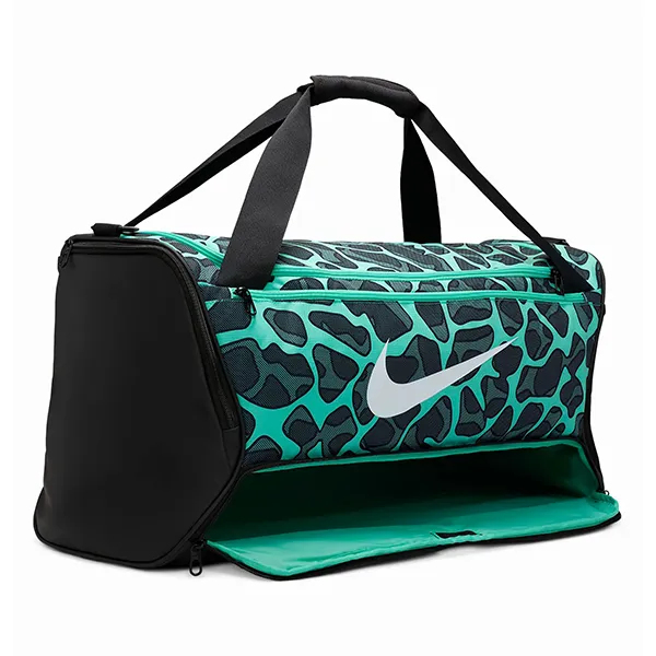 Túi Trống Nike Brasilia Duffel Bag DX5948-369 Màu Đen Xanh