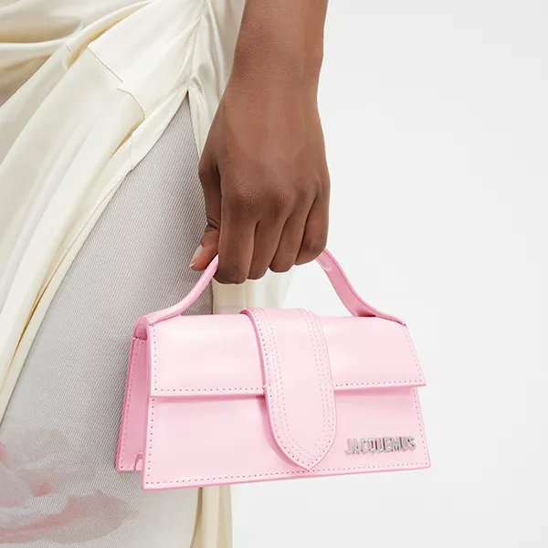 Túi Xách Nữ Jacquemus Le Bambino Le Chouchou Small Flap Bag 213BA006-3128-405 Size 18 Màu Hồng