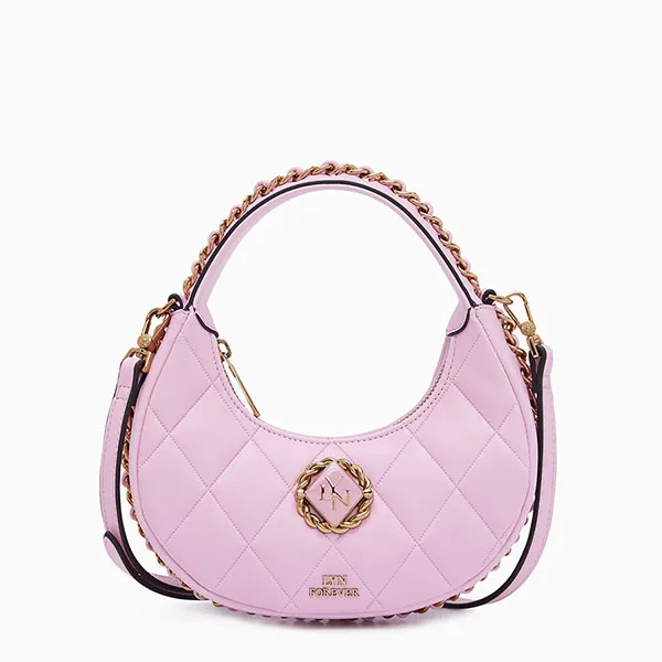 Túi Xách Nữ Lyn Niki XS Shoulder Bags LL23FBF085 Pink Màu Hồng
