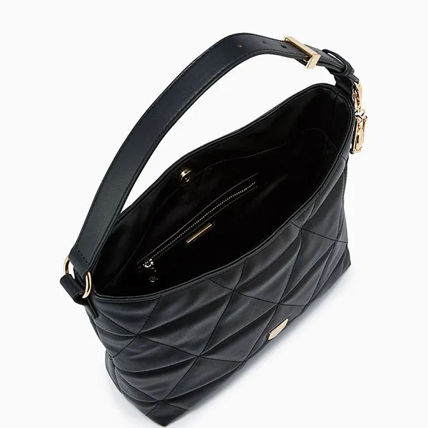 Túi Xách Nữ Lyn Prism Hobo M Shoulder Bags LL23FBS211 Black Màu Đen